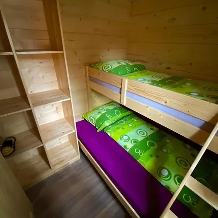 Wooden With Jacuzzi Chalet